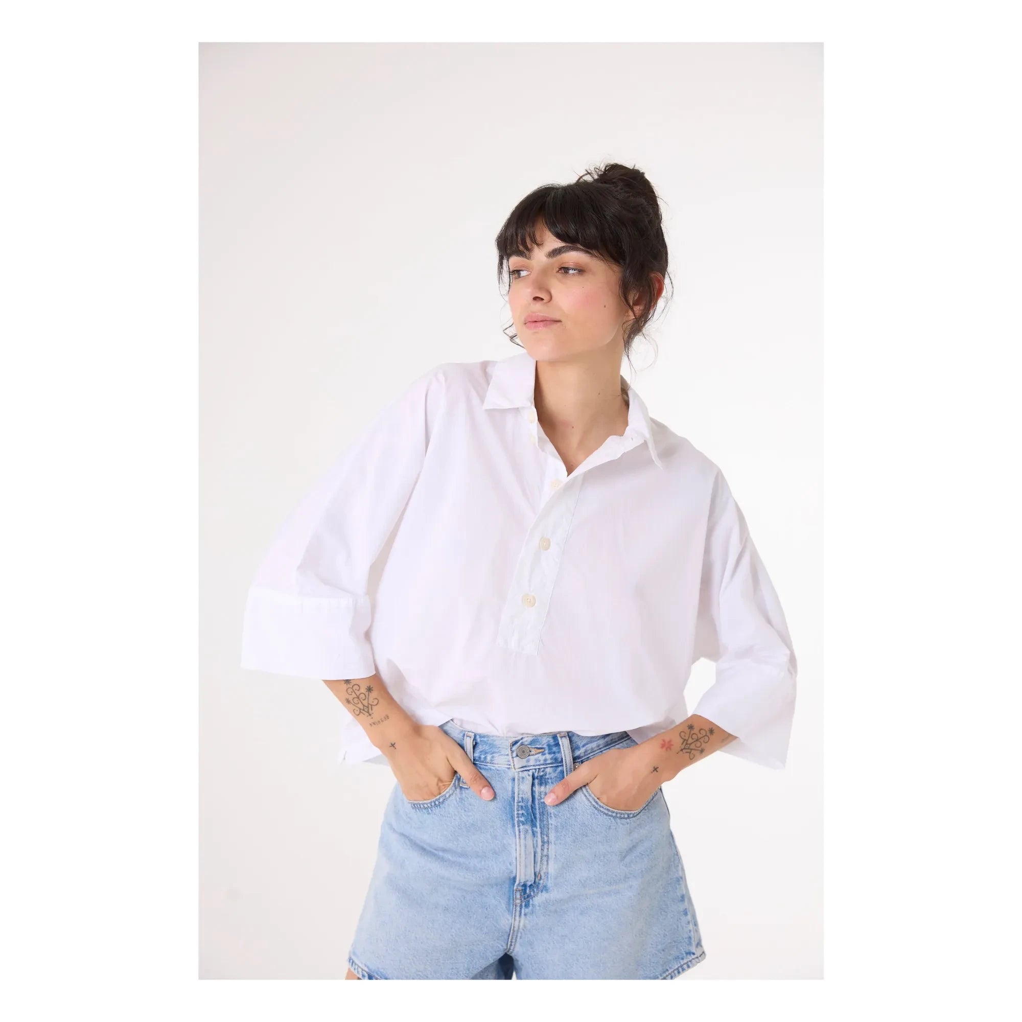 Sacrécoeur - Joddie Shirt | White
