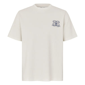 Samsoe Samsoe - Safellow Cotton T-Shirt | Cream