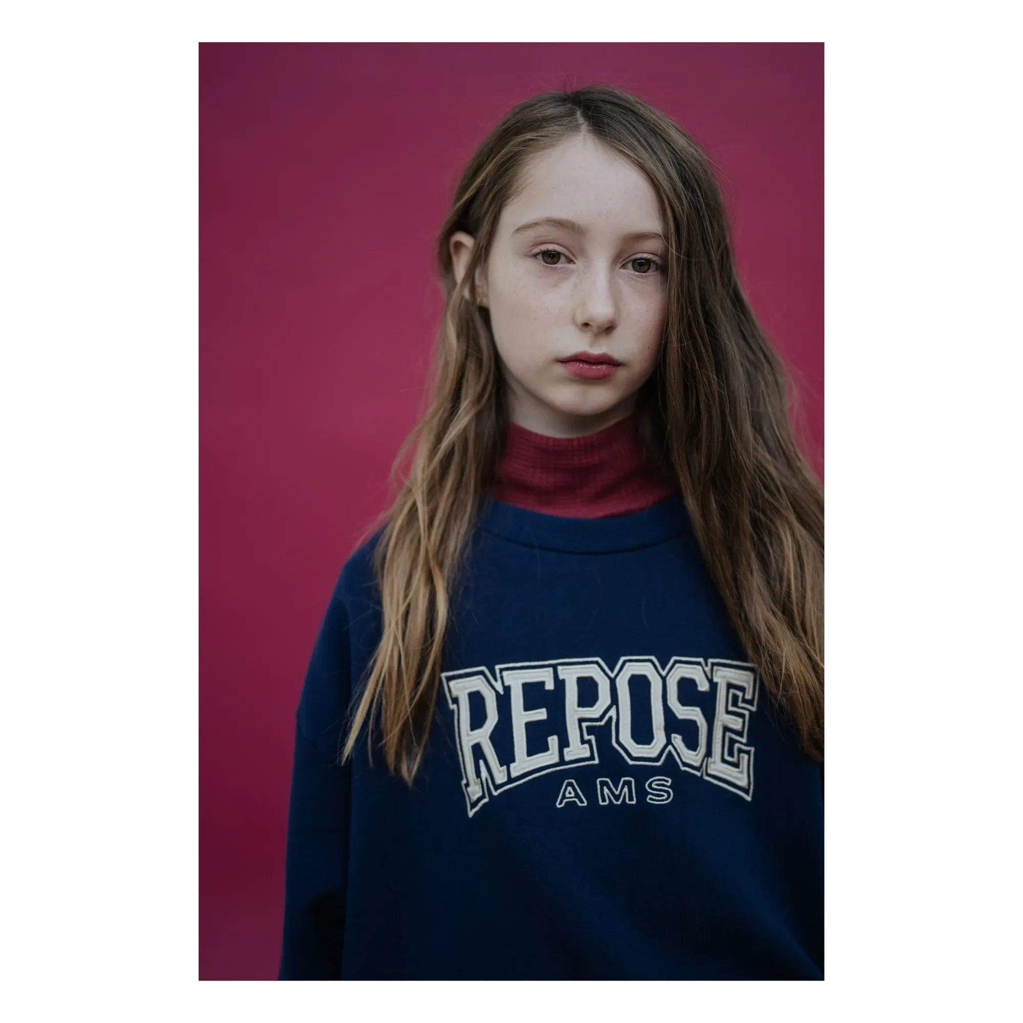 Repose AMS - Cozydrop REPOSE AMS Organic Cotton Sweatshirt | Navy Blue
