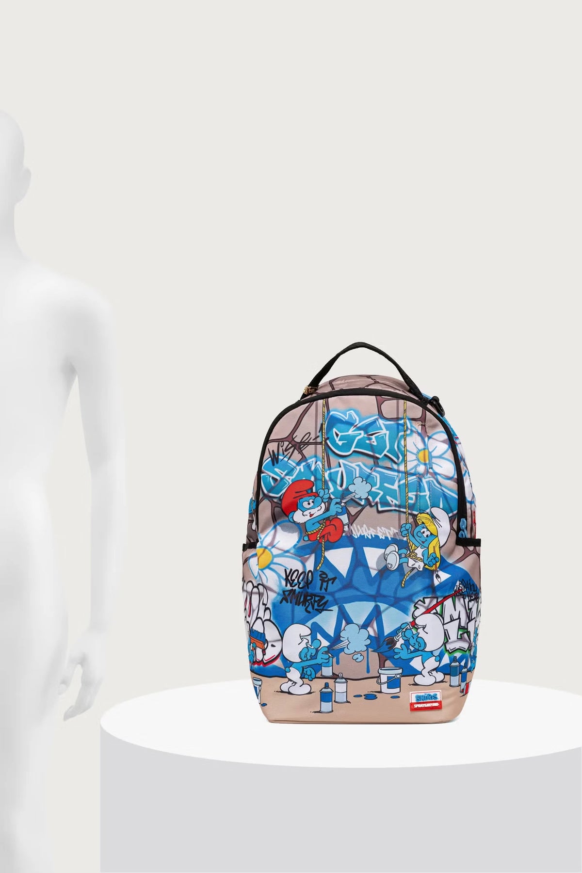 Sprayground - Smurfs Beige Backpack 910B9084NSZ