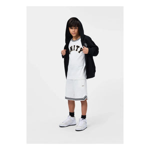 Molo - Marley Basketball Zip-Up Sweatshirt | Black