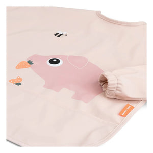 Done by deer - Tiny Farm Bib | Powder Pink