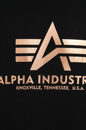 Alpha Industries Basic T-Shirt Foil Print Pamuklu Tişört