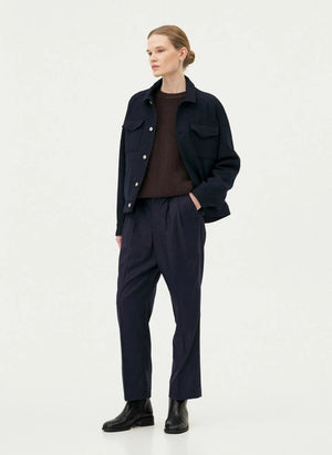 Noyoco - Palma Recycled Wool Jacket | Navy