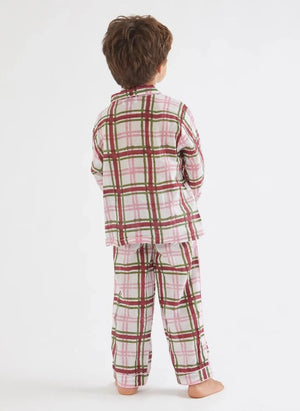 Folkloore - Tartan Pyjamas - Folkloore x Smallable | Pink