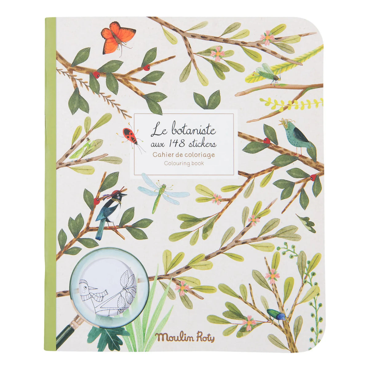 Moulin Roty - The Botanist Sticker Book
