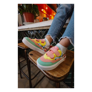 Hello Hossy - Happiness Scratch Sneakers | Pink