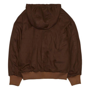 Hundred Pieces - Matt Hooded Jacket | Brown