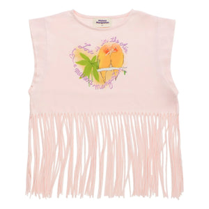 Maison Mangostan - Feather Tassel Birds | Pale Pink
