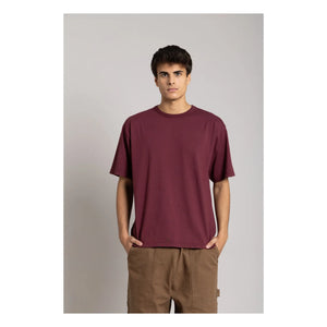 Smallable Man - Solal organic cotton T-shirt | Aubergine