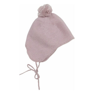 Holmm - Pom-pom Cashmere Hat | Pale Pink