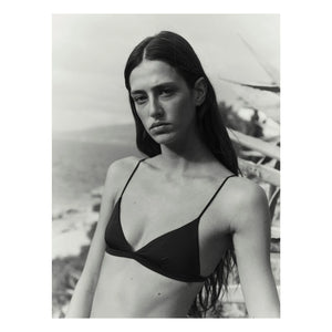 Vanessa Sposi - Triangle Bikini Top | Black