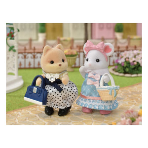 Sylvanian Families - Fashion Bag and Sister Marshmallow Mouse