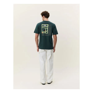 Les Deux - Café T-shirt | Dark green