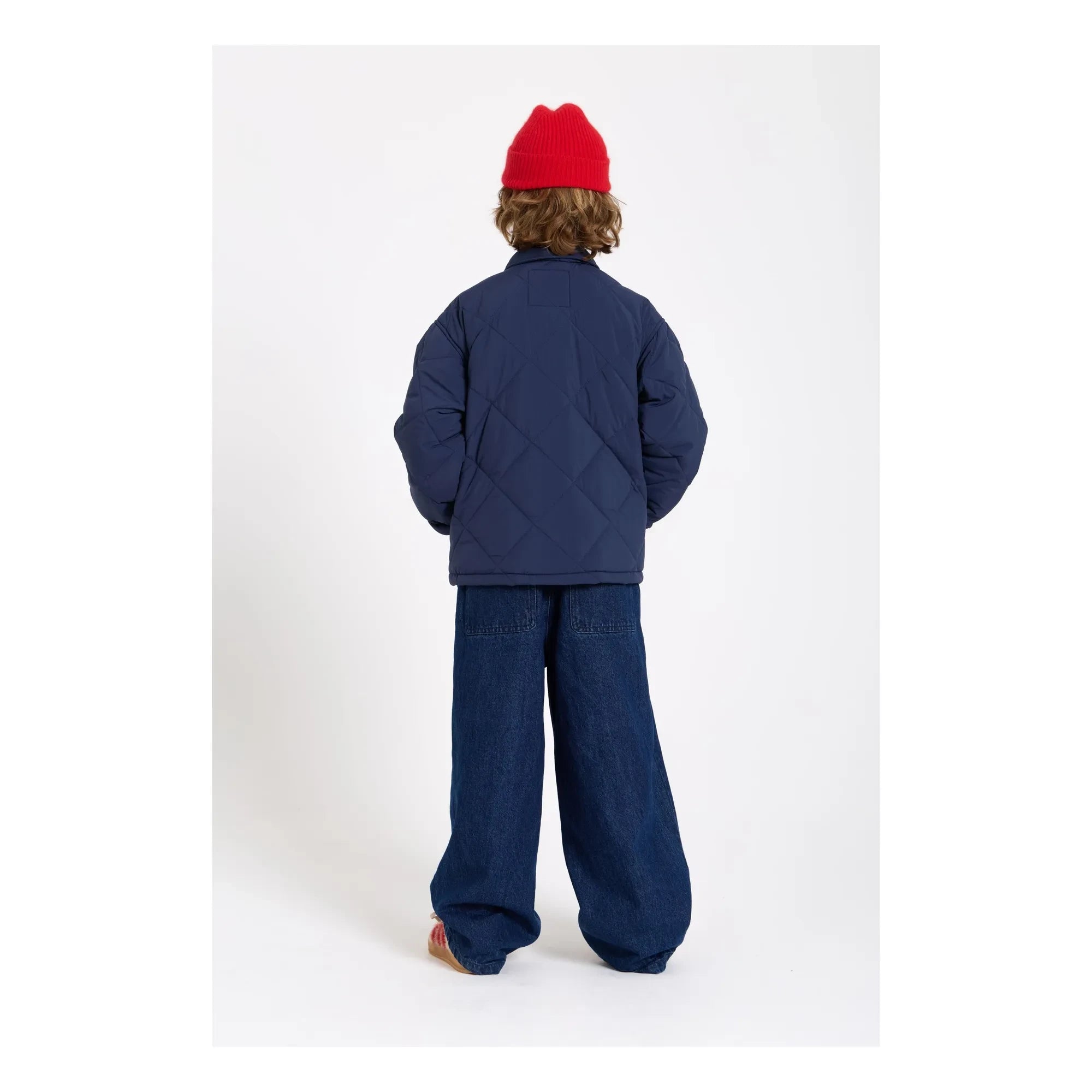 Smallable Kid - Sonny Quilted Jacket | Navy Blue