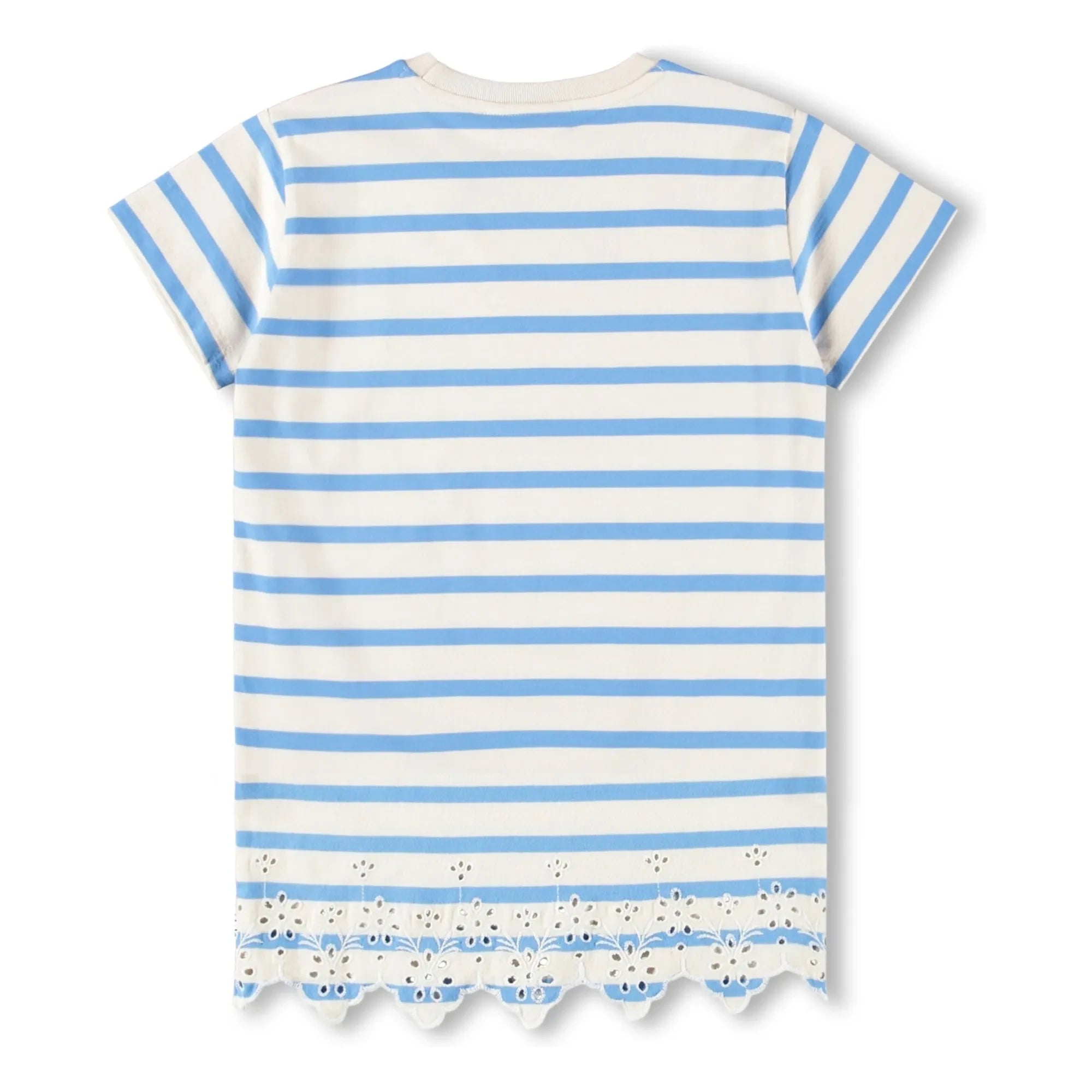 Molo - Striped Cherry Dress | Blue