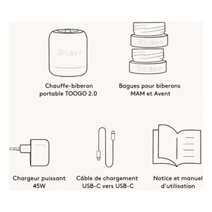Elhée - Toogo 2.0 Nomad Bottle Warmer | Sand Color