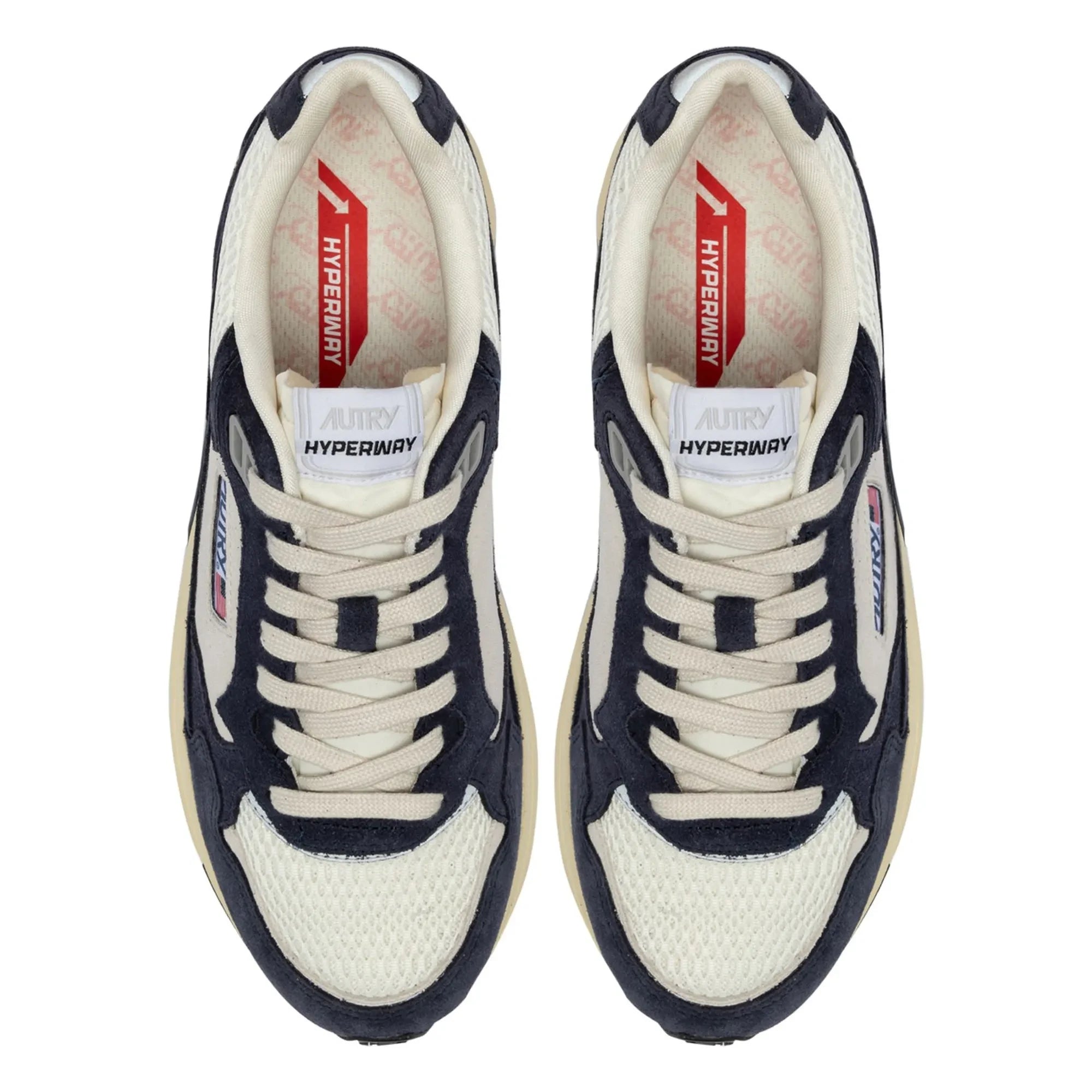 Autry - Hyperway Çift Renkli Süet Sneakerlar | Lacivert