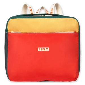 Tinycottons - Color Blocking Backpack | Red