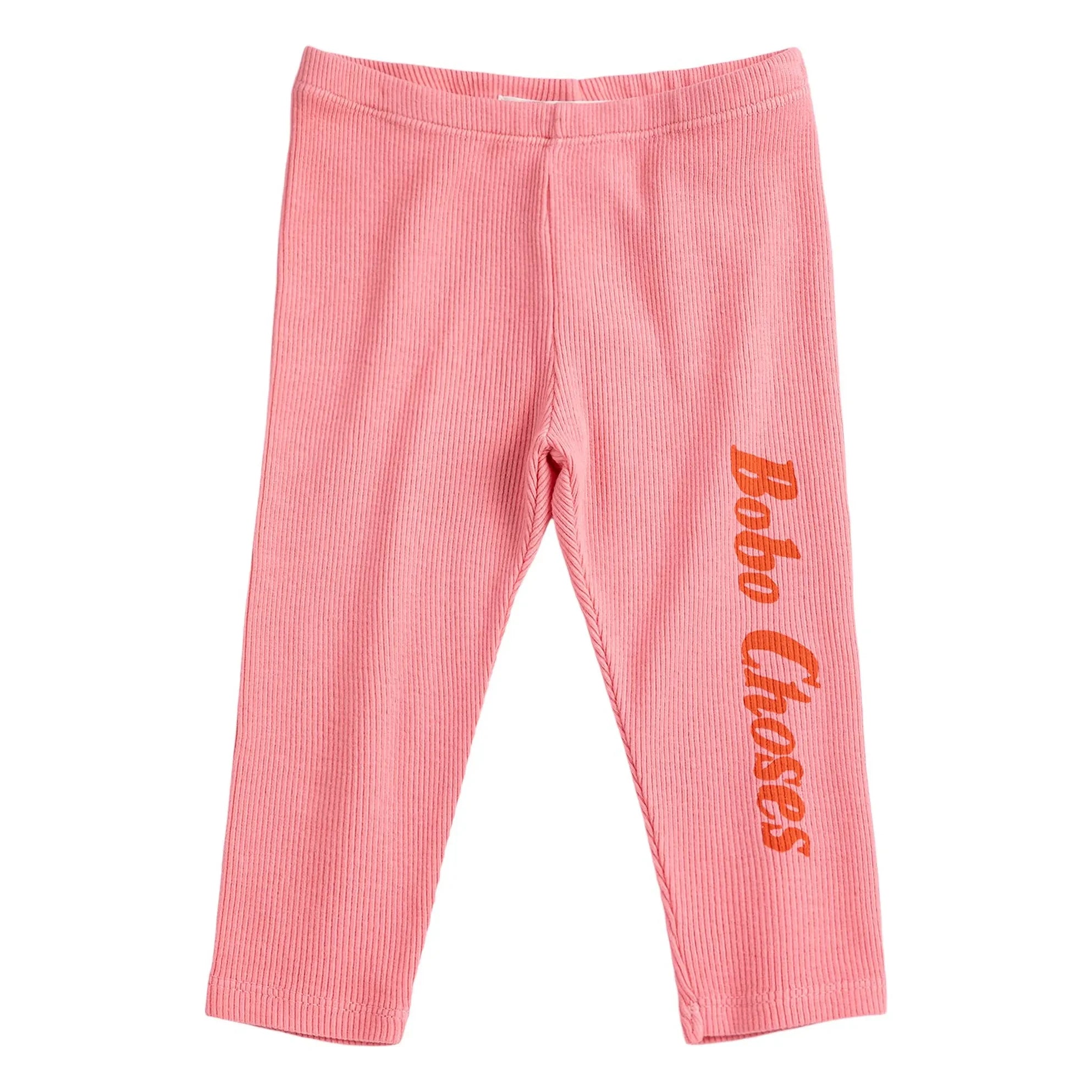 Bobo Choses - Ribbed Legging Bobo Choses Organik Pamuk | Pembe