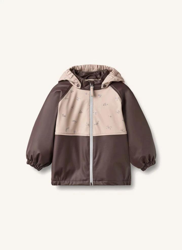 Wheat - Ajojo Raincoat Made from Recycled Fibers | Plum