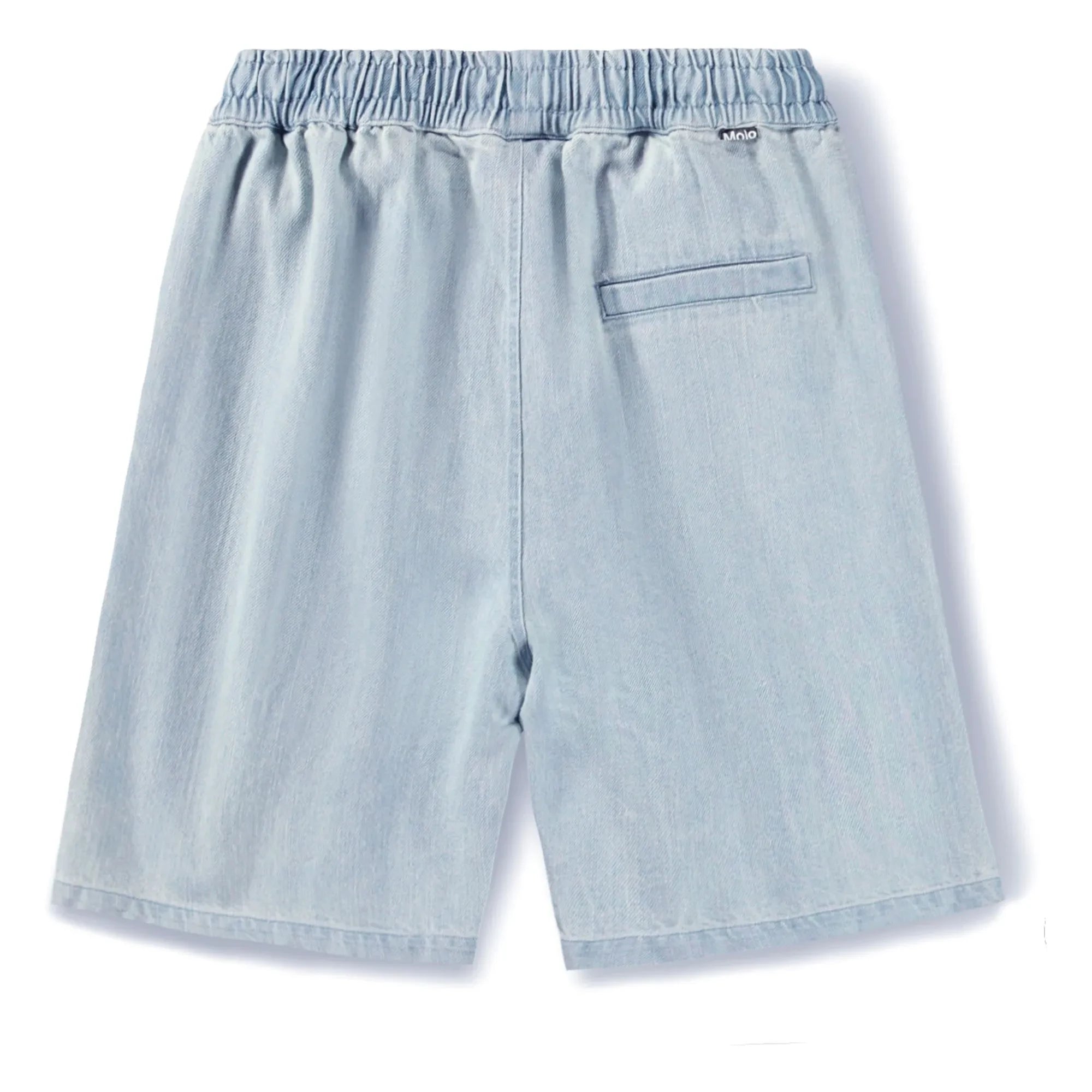 Molo - Avart Organic Cotton Denim Shorts | Denim Blue
