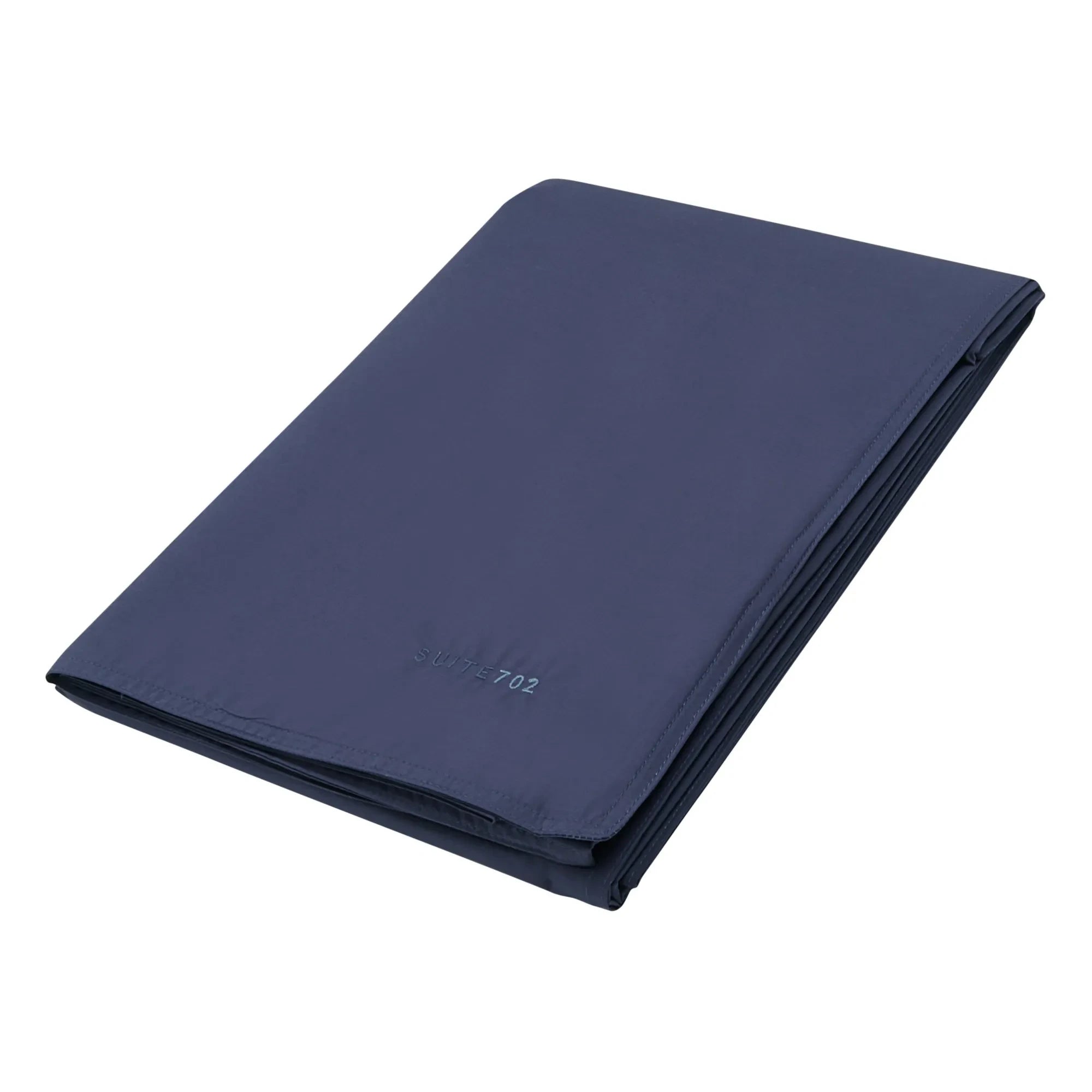 Suite 702 - Organic Percale Duvet Cover | Navy Blue