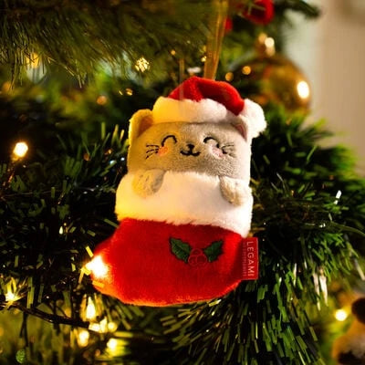 Legami - Kitty Plush Toy Christmas Tree Decoration - Oh-Oh-Ohrnaments