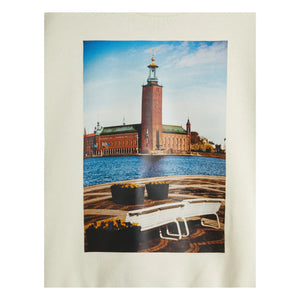 Mini Rodini - City Hall Organic Cotton Sweatshirt | Ecru