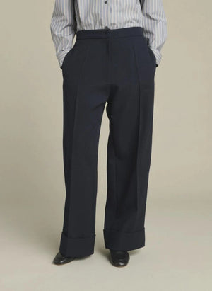 Soeur - Kobe Cotton Pants | Navy