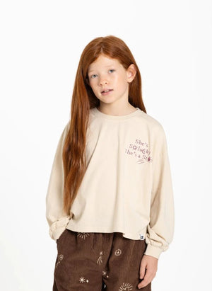 Hundred Pieces - Billie Star T-Shirt | Sand