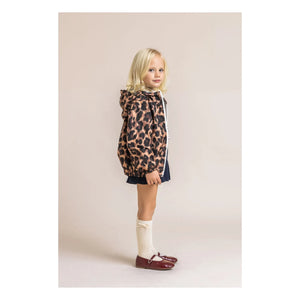 Flotte - Waterproof Windbreaker Bastille Leopard Recycled Fibers | Brown