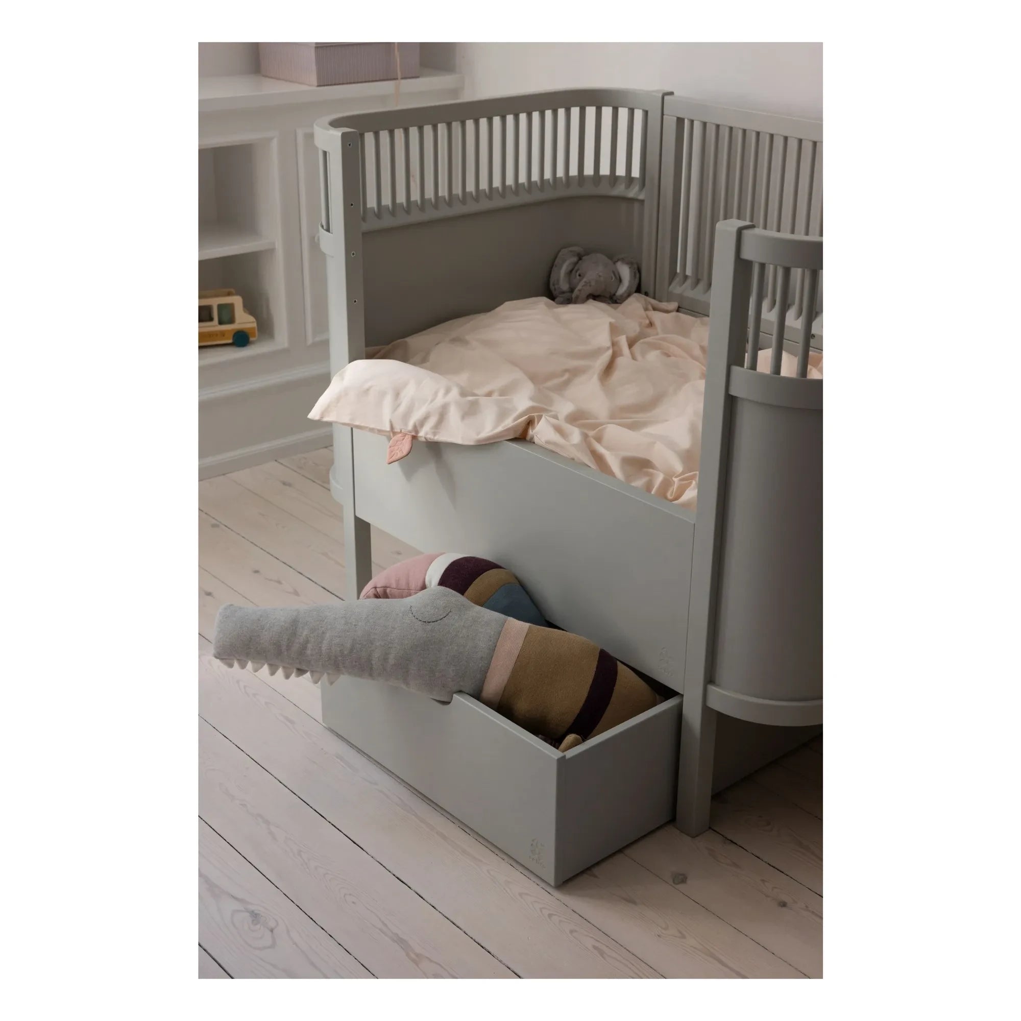 Sebra - Bed Drawer | Stone