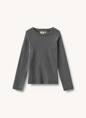 Wheat - Maane Merino Wool T-Shirt | Brown