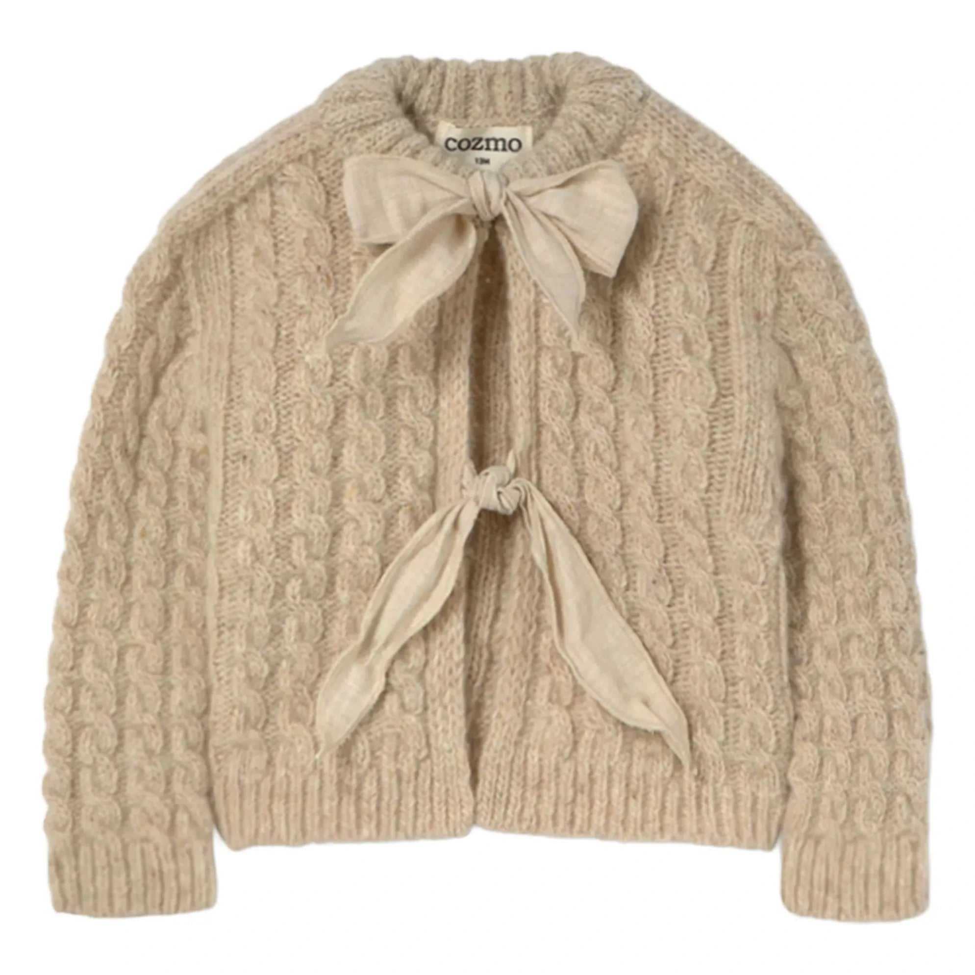 Cozmo - Heather Beige Martinique Baby Cardigan