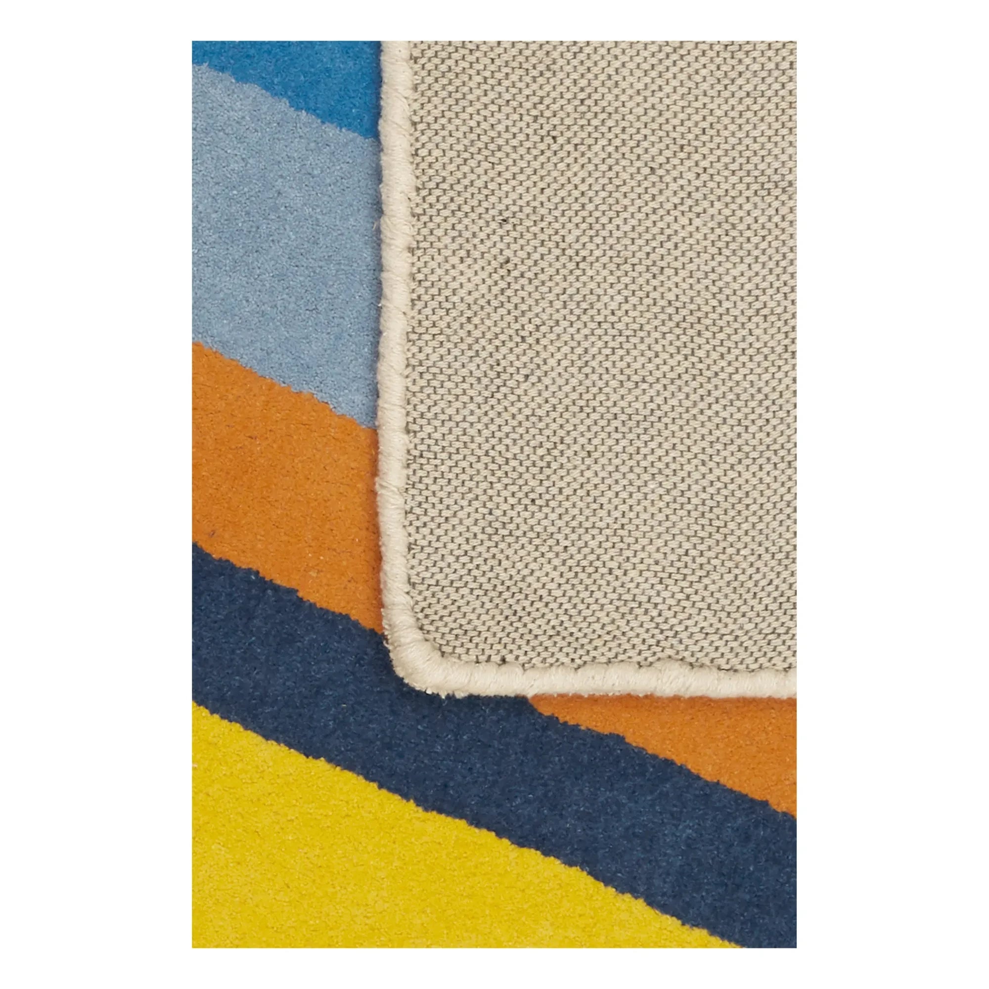 Bleuu-studio - Sunset rug | Blue