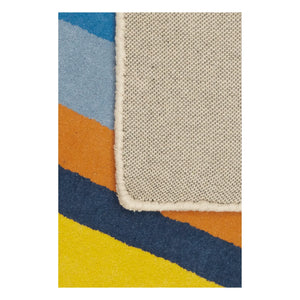 Bleuu-studio - Sunset rug | Blue