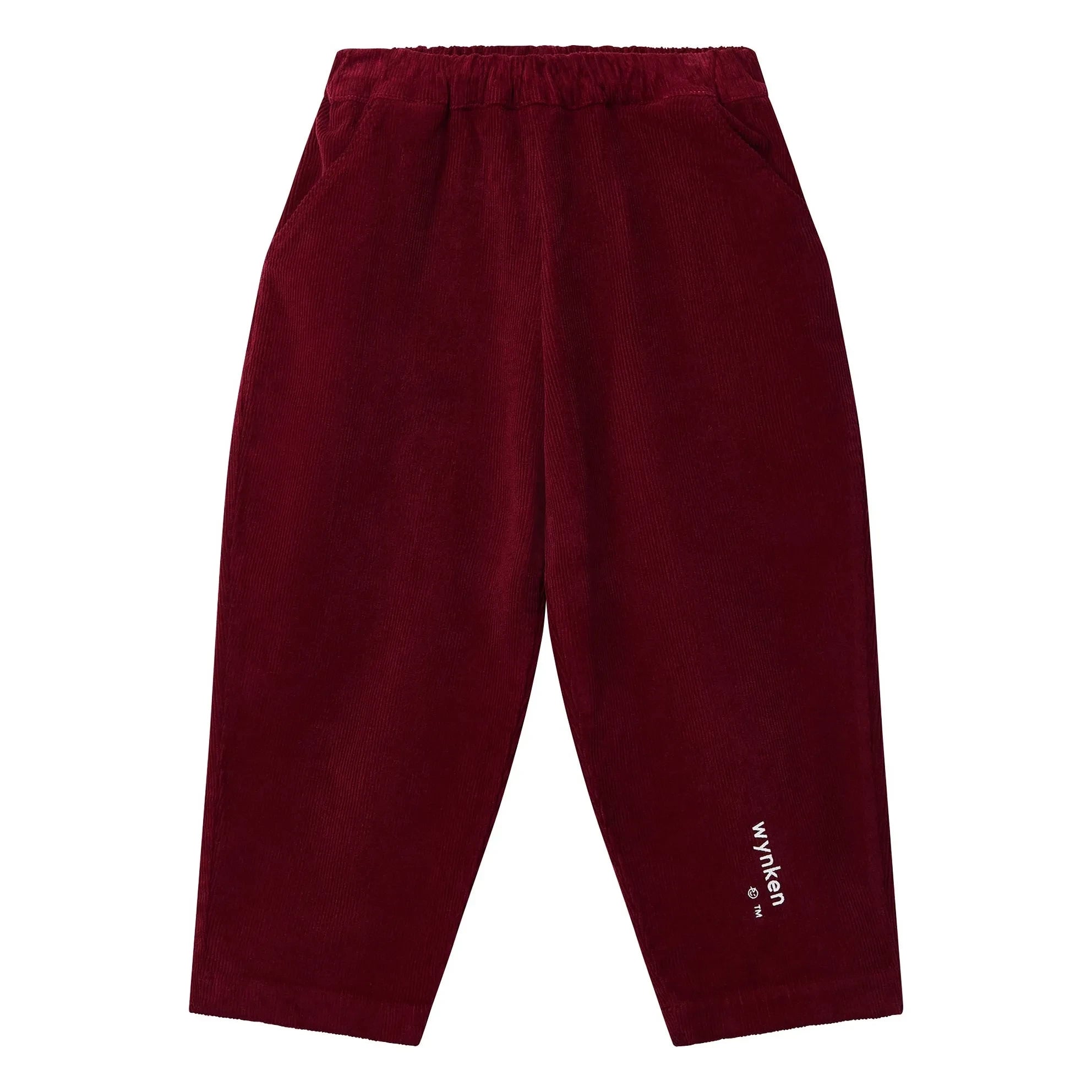 Wynken - Wolf Pants | Dark Red