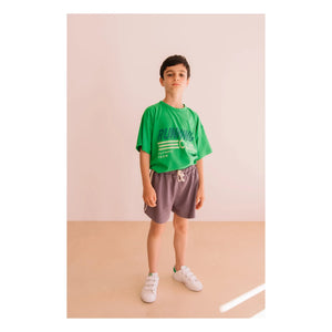 We Are Kids - Dylan Running Club Organic Cotton T-Shirt | Meadow Green