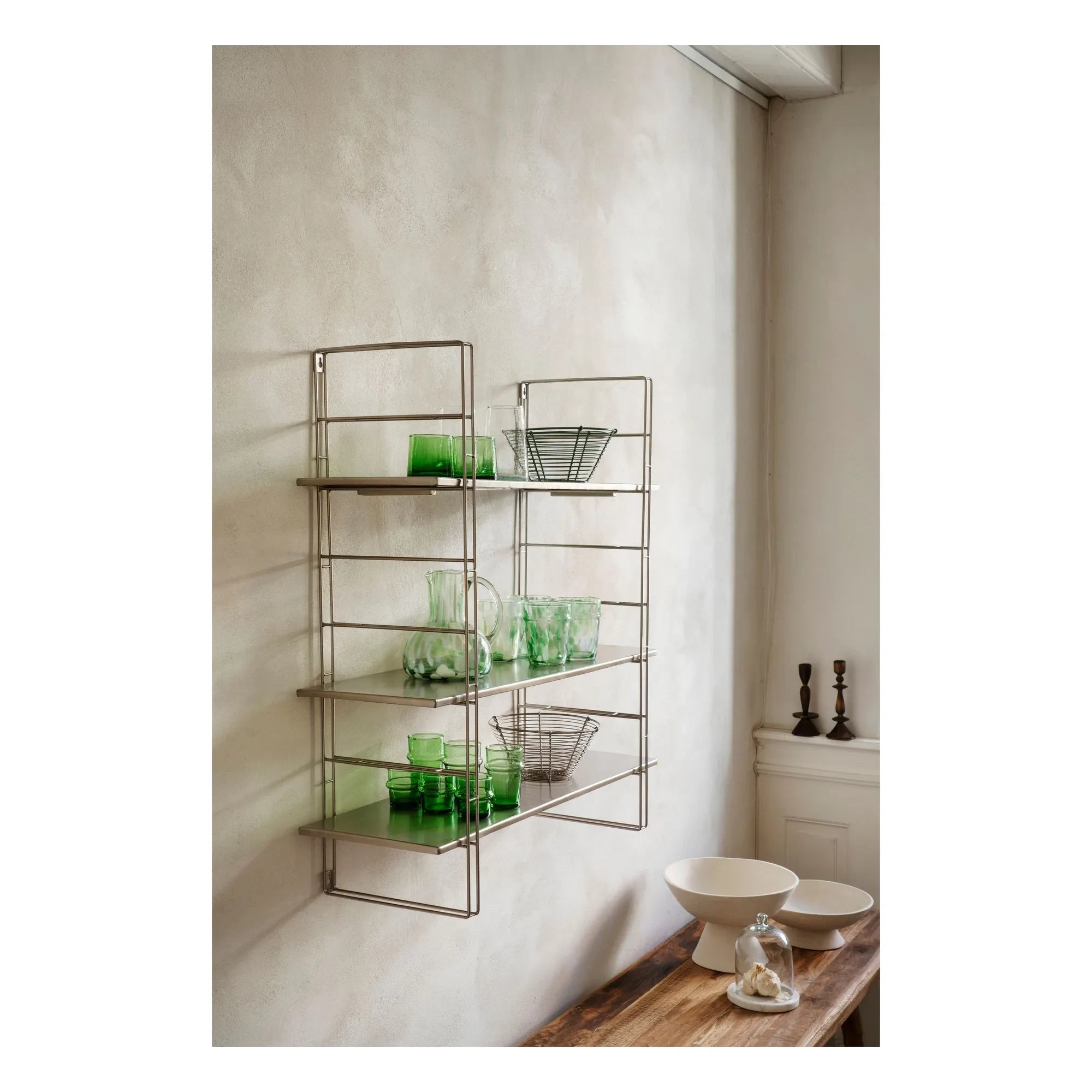 Madam Stoltz - Metal Wall Shelves | Steel