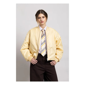Smallable Woman - Solstice Bomber Jacket | Pale Yellow
