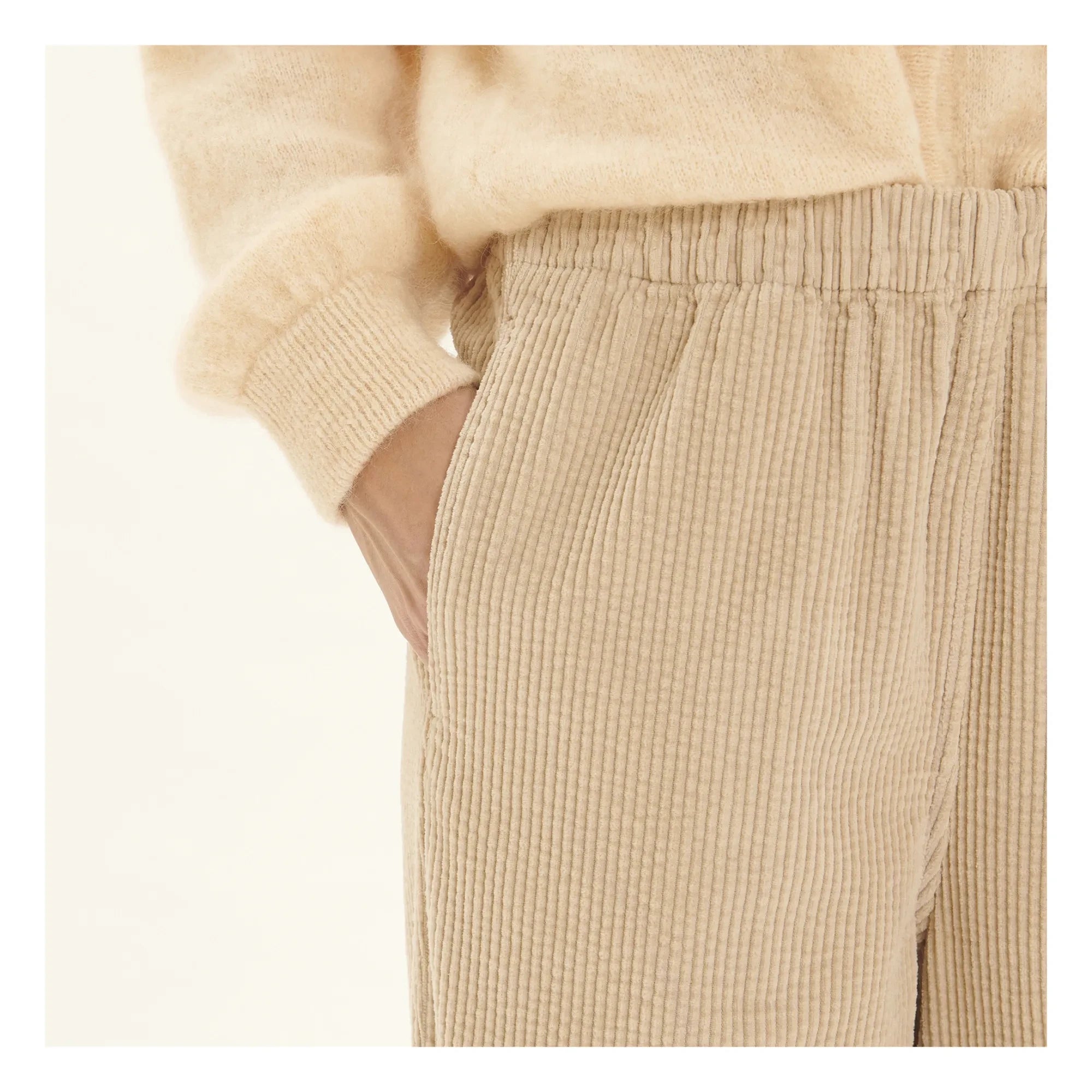 American Vintage - Padow Kadife Pantolon | Mastic