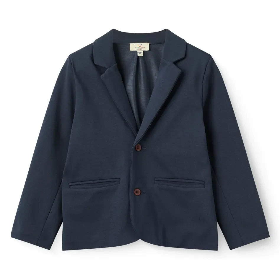 Copenhagen Colors - Stretch Organic Cotton Blazer | Navy