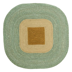Madam Stoltz - Sea Grass Wall Decor | Turquoise