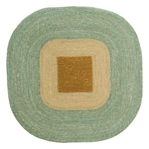 Madam Stoltz - Sea Grass Wall Decor | Turquoise