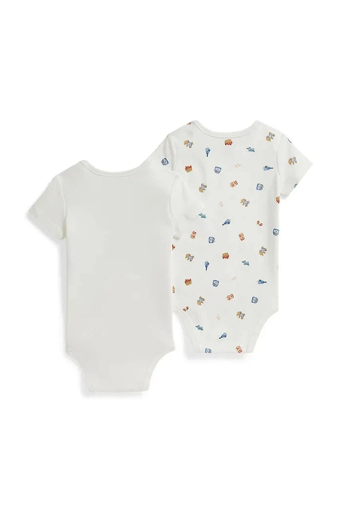 Polo Ralph Lauren Pamuklu Bebek Body (2'li)