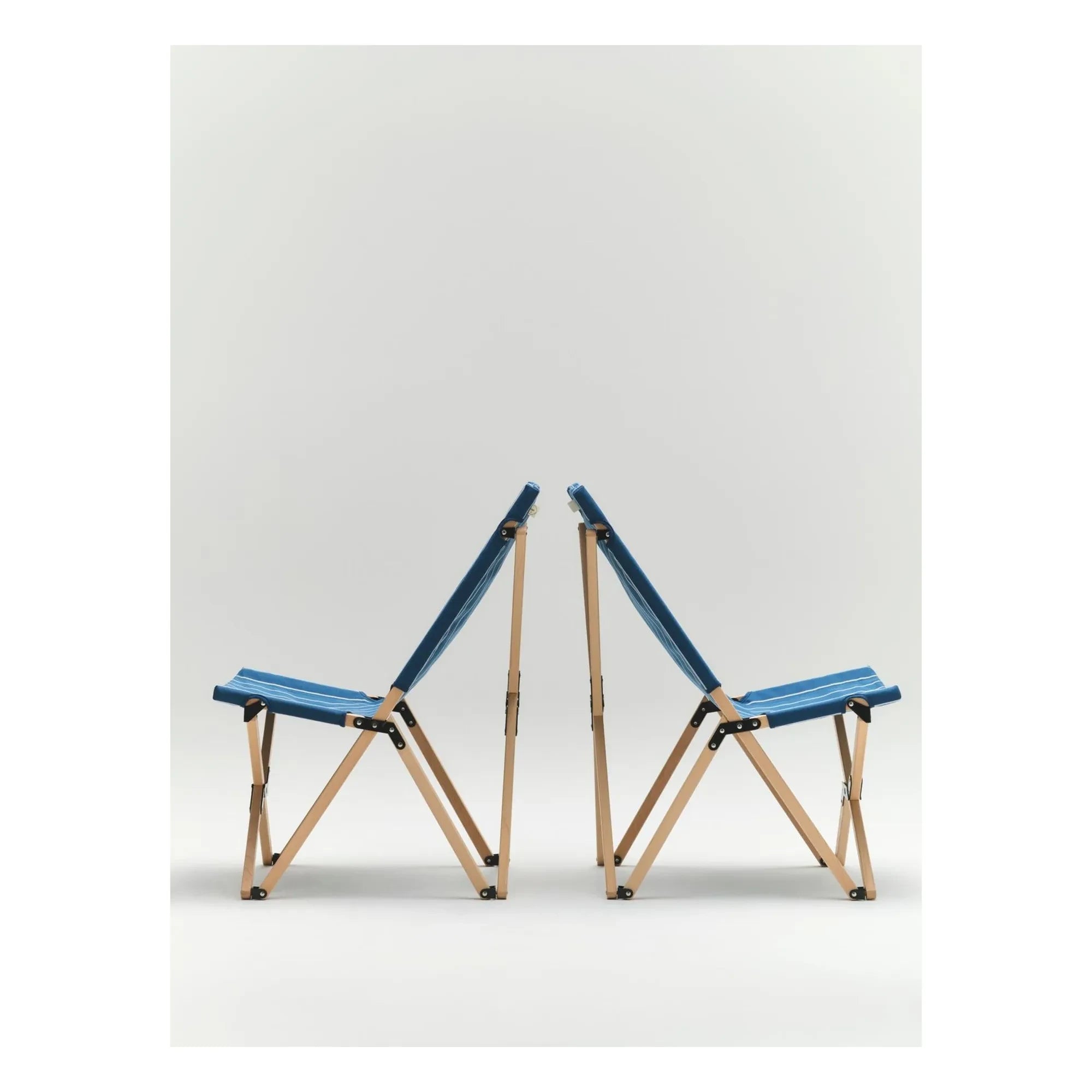 Hay - Outdoor Market Folding Chair, Jasper Morrison | Blue
