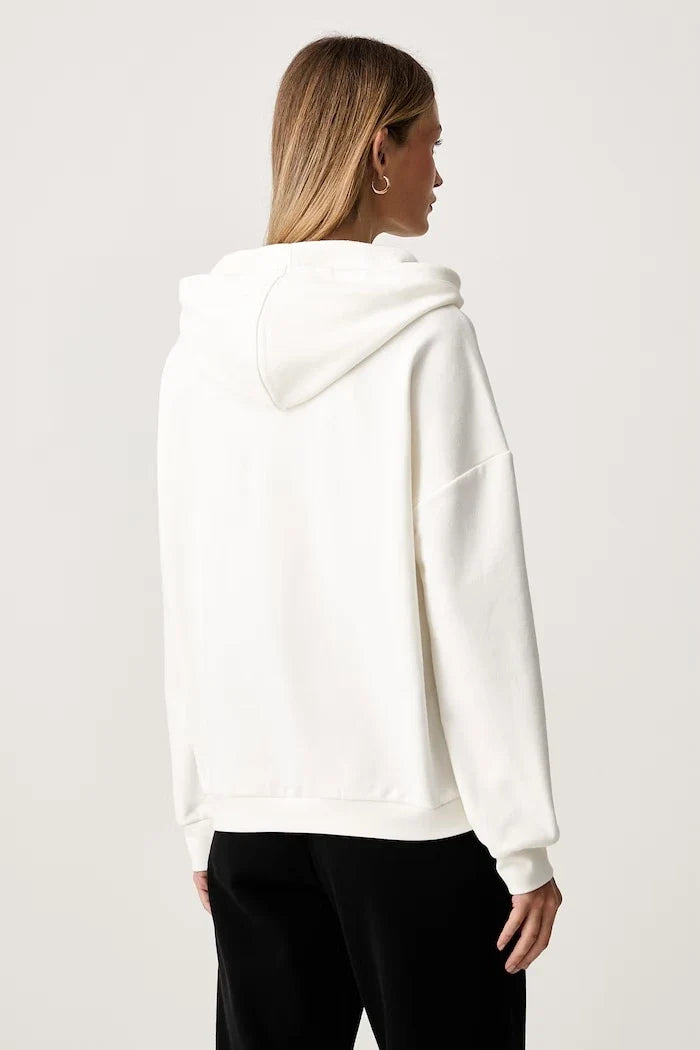 Liu Jo kapüşonlu kadın pamuklu sweatshirt