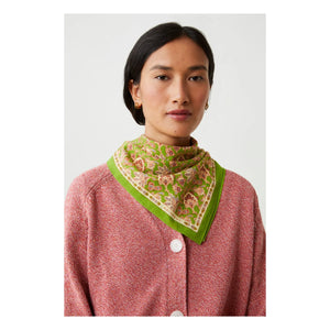 Moismont - India Shawl No.764 Cotton | Matcha Green