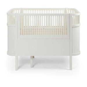 Sebra - Sebra Beech Wood Convertible Bed 70x110 cm | White